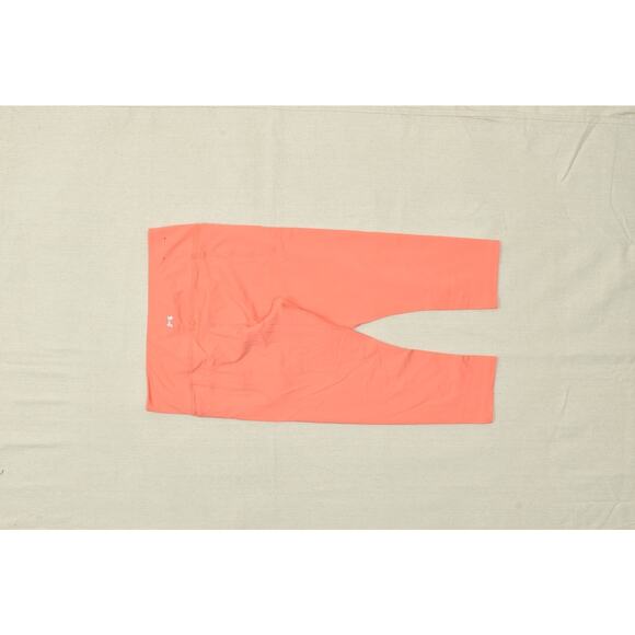 Under Armour Women's Pink Capri Leggings Plus Size XL Fitted Athletic Yoga Pants - Picture 8 of 8